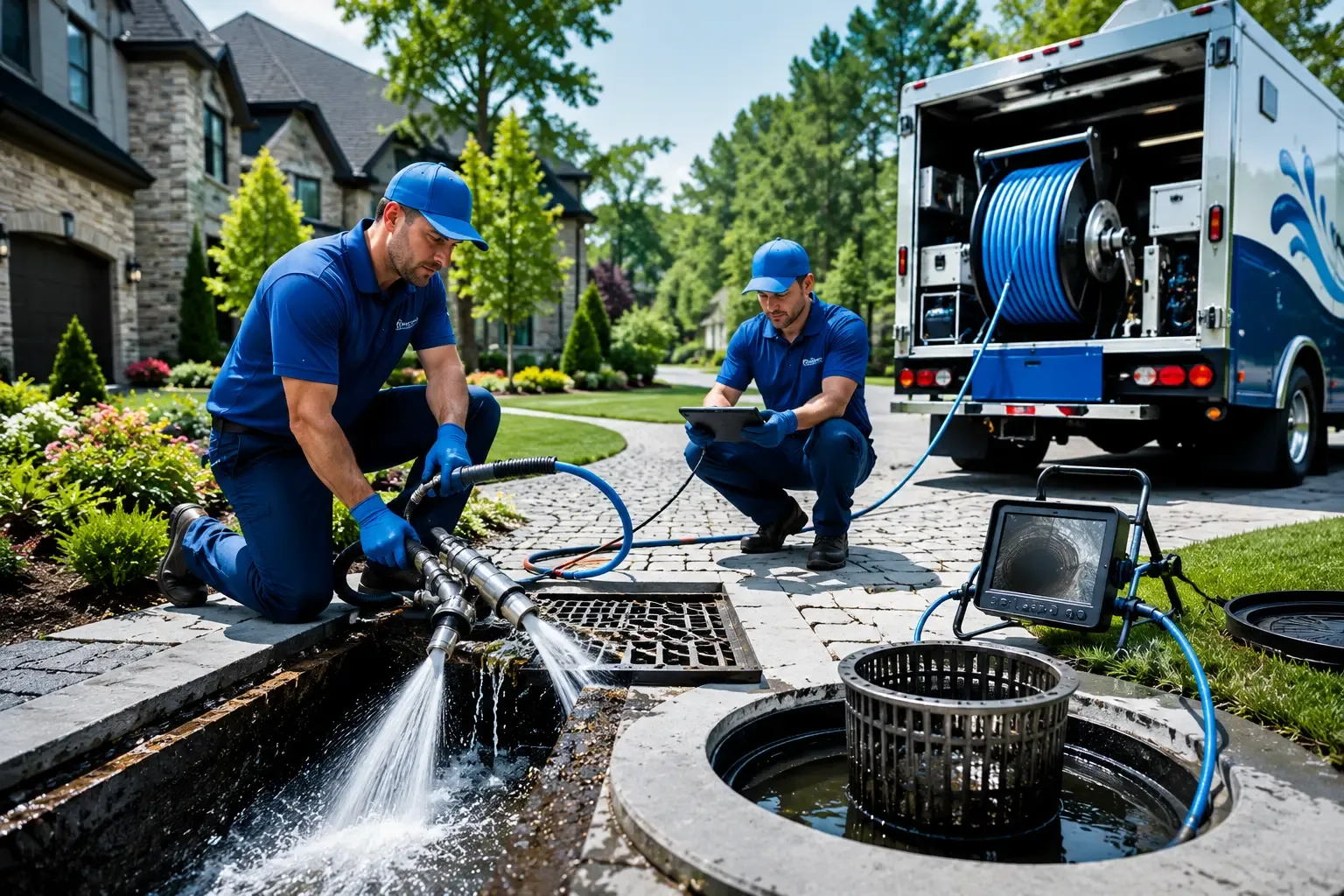 Local outdoor drain cleaning professionals in Little Lake, MI